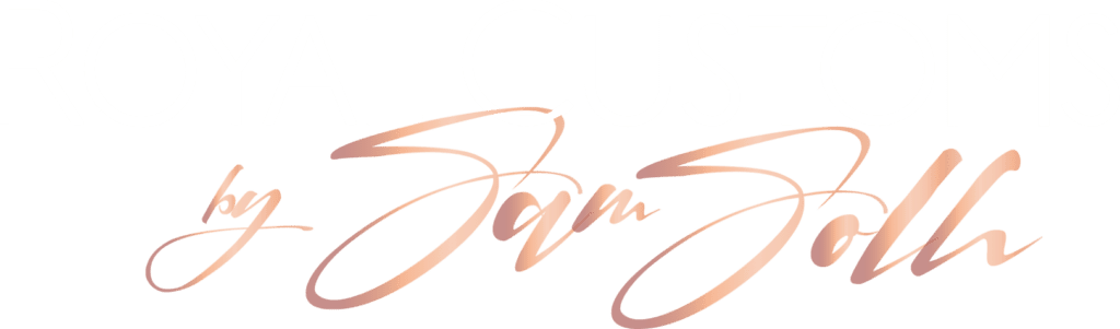 Royal Customs Wordmark Logo with "by Sam Solh" Signature